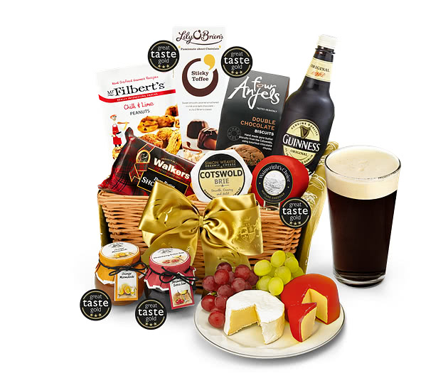 Valentine's Day Downton Hamper With Guinness